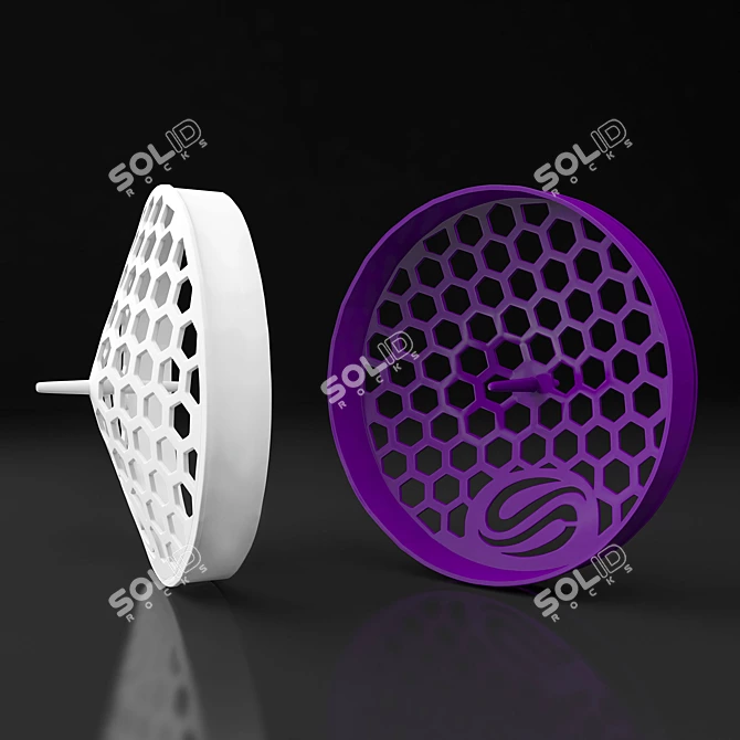 Smartshake Power Mixer: Effortless Powder-Liquid Mixing! 3D model image 1