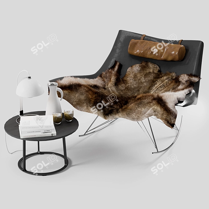Dynamic Rocking Chair: Stingray 3D model image 1