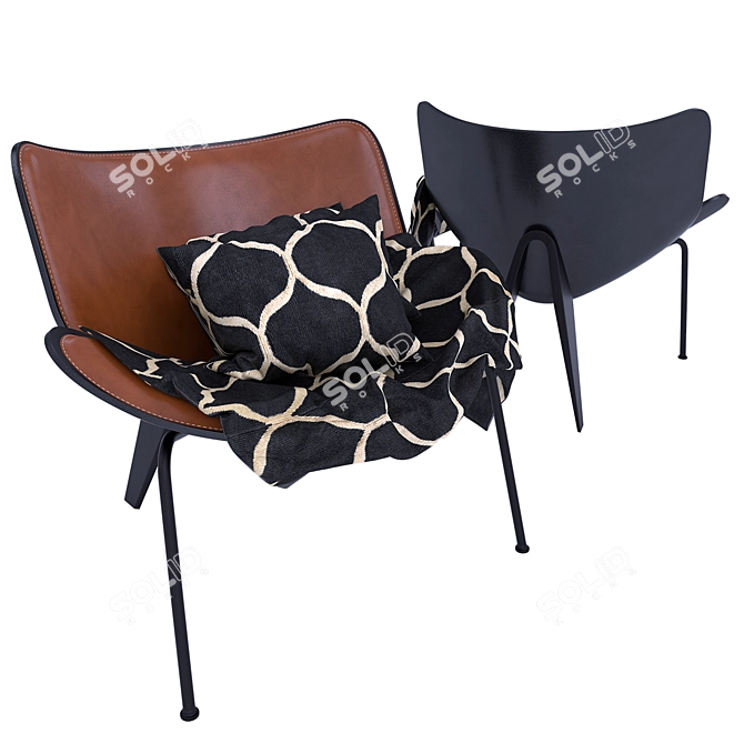 Elevate Your Space: Do-Maru Chair 3D model image 1