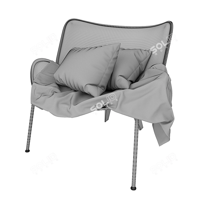 Elevate Your Space: Do-Maru Chair 3D model image 3