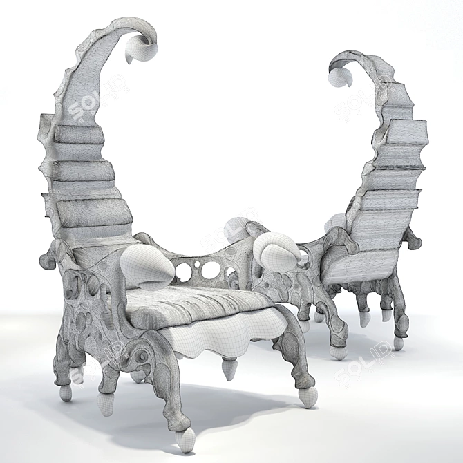 3D Max Scorpion Chair 3D model image 3