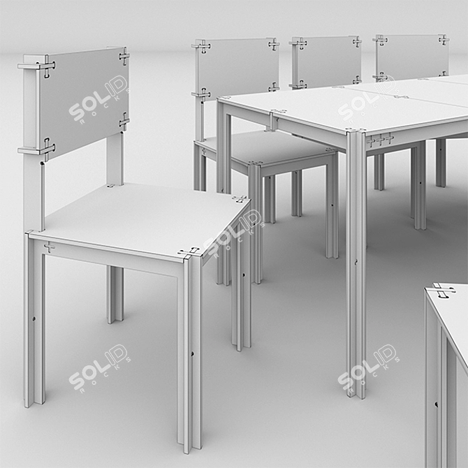 Minimalist Set by Fraaiheid 3D model image 3