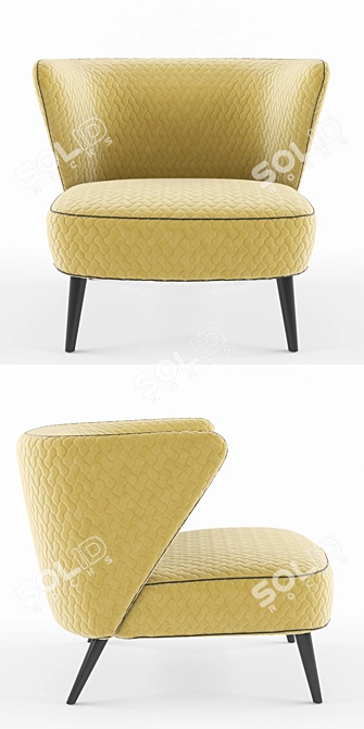 Roche Bobois Matador: Contemporary Elegance 3D model image 2