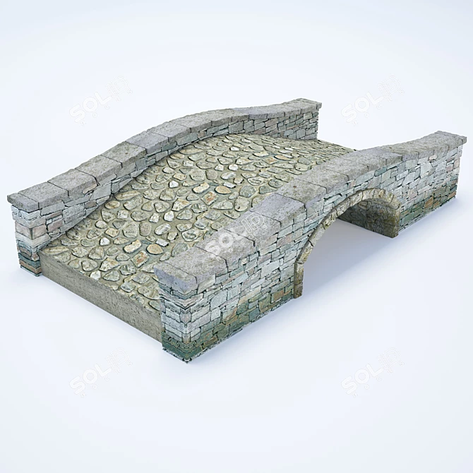 Masonry Bridge - 200x370x83 cm 3D model image 1