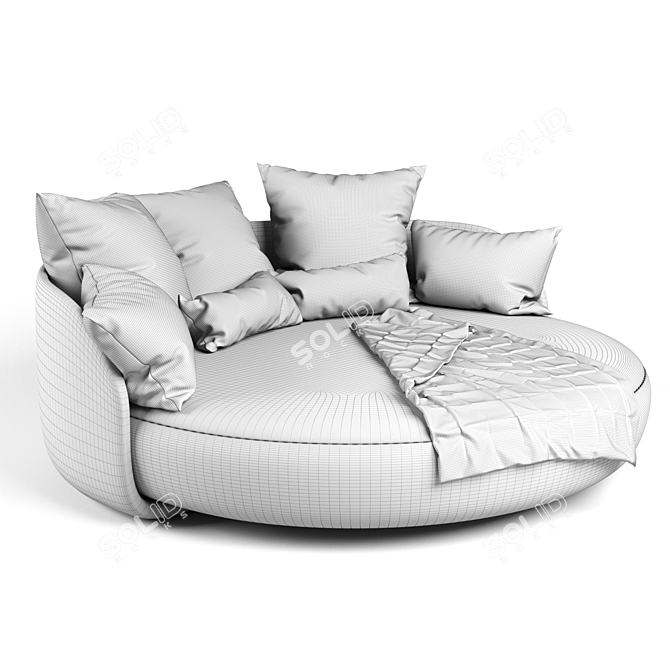 Tiamat Sofa: Sleek and Stylish Design 3D model image 3