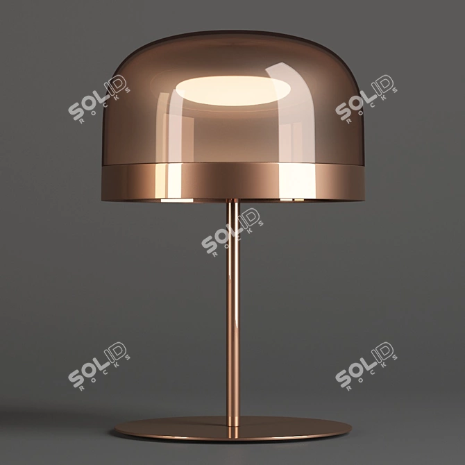 Title: Equatore Fontana - Elegant Table Lamp 3D model image 1