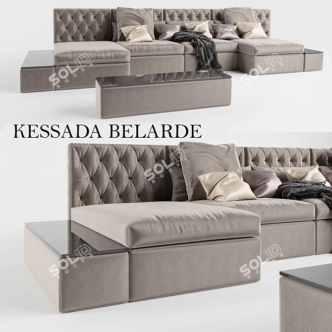 Modular Sofa: Kessada Belarde 3D model image 1