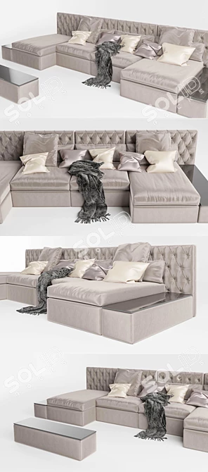 Modular Sofa: Kessada Belarde 3D model image 2