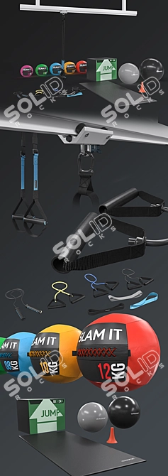 Pro Series Freestyle Kit 3D model image 2