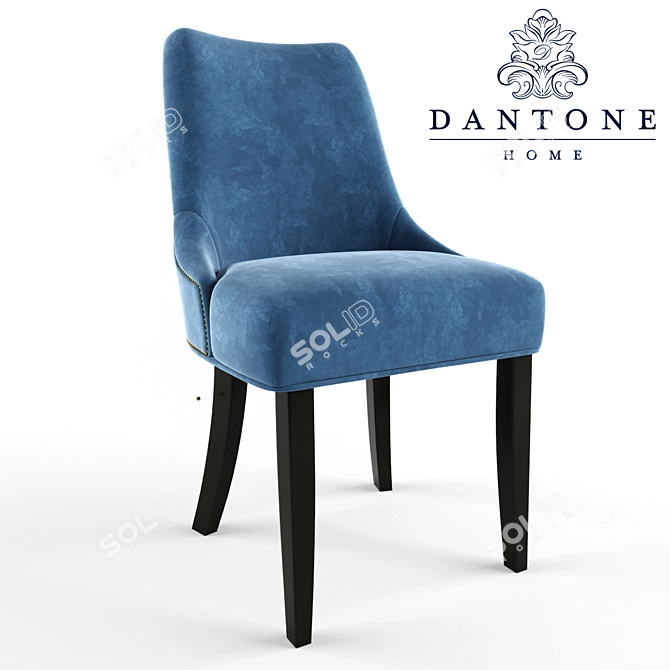 Sleek & Stylish Preston Chair 3D model image 2