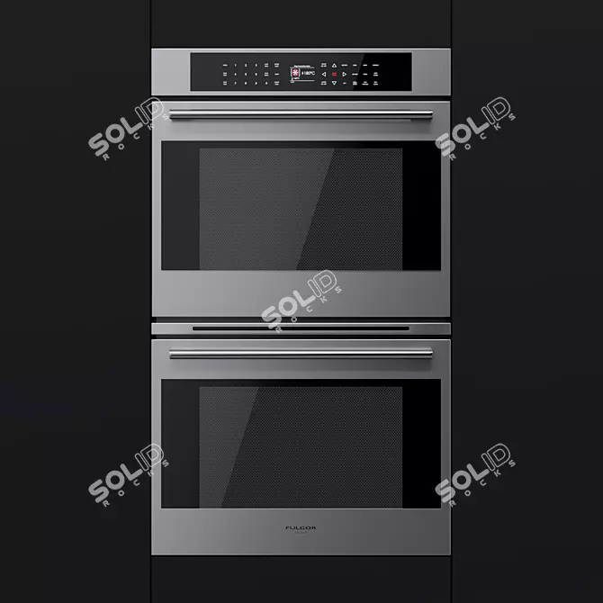 Modern Stylish Fulgor Milano Oven 3D model image 1