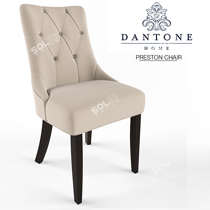 Versatile and Sleek Preston Chair 3D model image 2