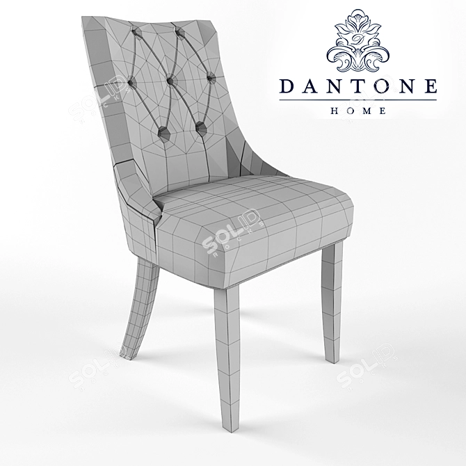 Versatile and Sleek Preston Chair 3D model image 3
