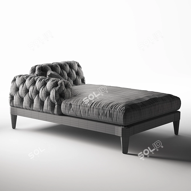 Stylish Elliot Couch 3D model image 3