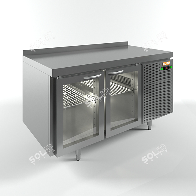 Chilled Table with HICOLD Cooling System 3D model image 2