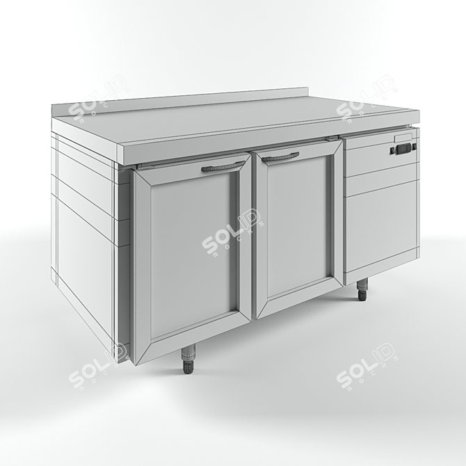 Chilled Table with HICOLD Cooling System 3D model image 3