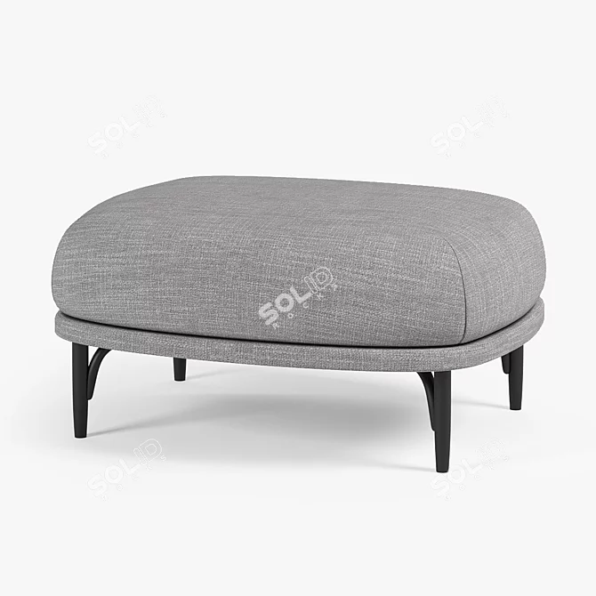 Elegant Targa 200 Lounge Set 3D model image 3