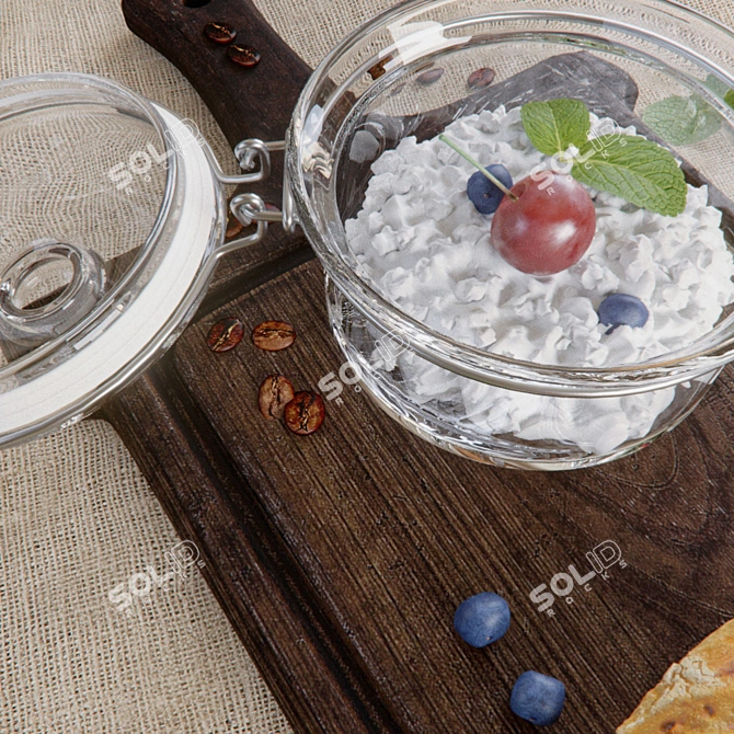 Breakfast Decor: Start Your Day in Style 3D model image 2