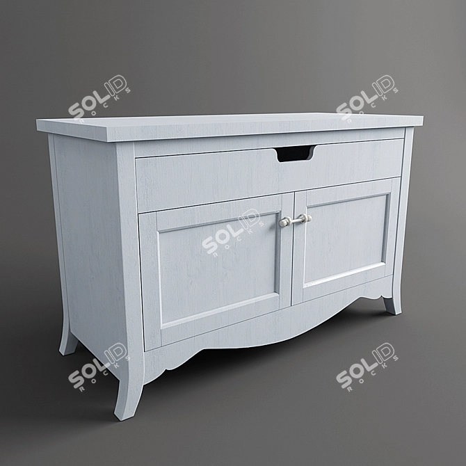 Scandola Chest - Sleek Italian Design 3D model image 1