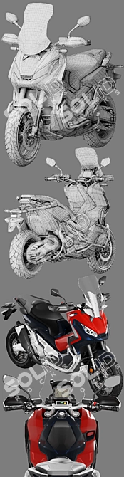 Honda X-Adventure: Ultimate 2016 Ride! 3D model image 3