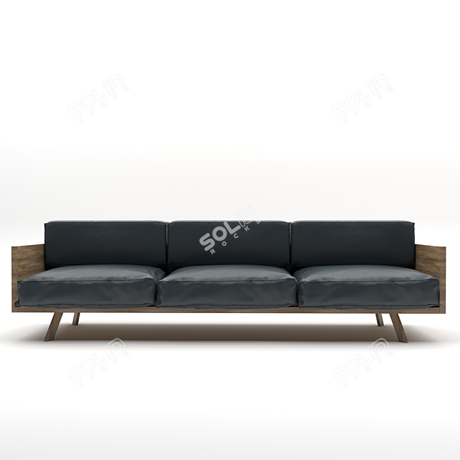 Comfort Cloud Sofa Seat 3D model image 1