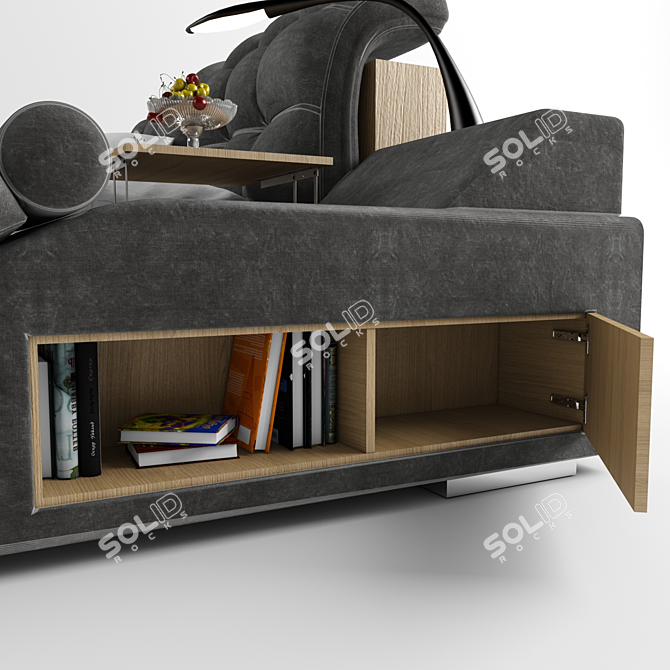 All-in-One Sofa Bed 3D model image 2