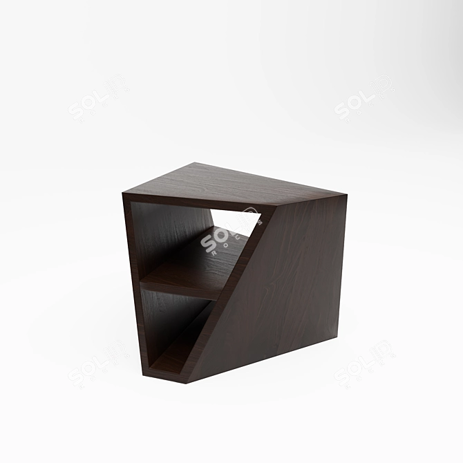 Minimalist Varan Side Table: Elegant and Functional 3D model image 3