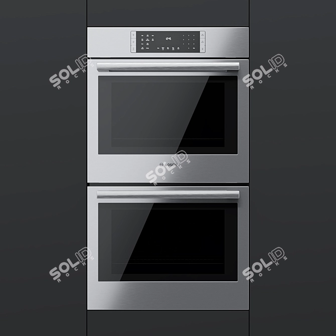 Bosch HBL8651UCX Oven: Efficient and Stylish 3D model image 1