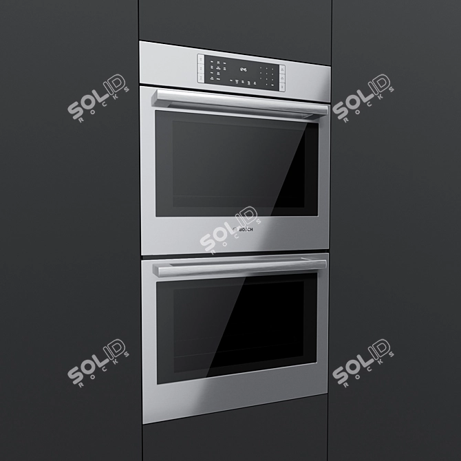 Bosch HBL8651UCX Oven: Efficient and Stylish 3D model image 2