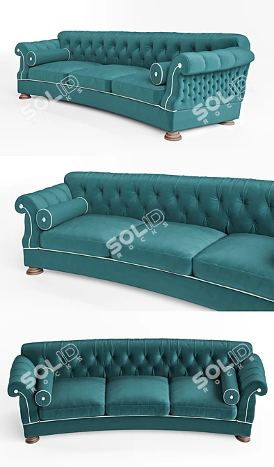 Modular Plasa Sofa by Kessada 3D model image 2
