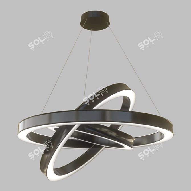 Title: Stary Pendant Light 3D model image 2