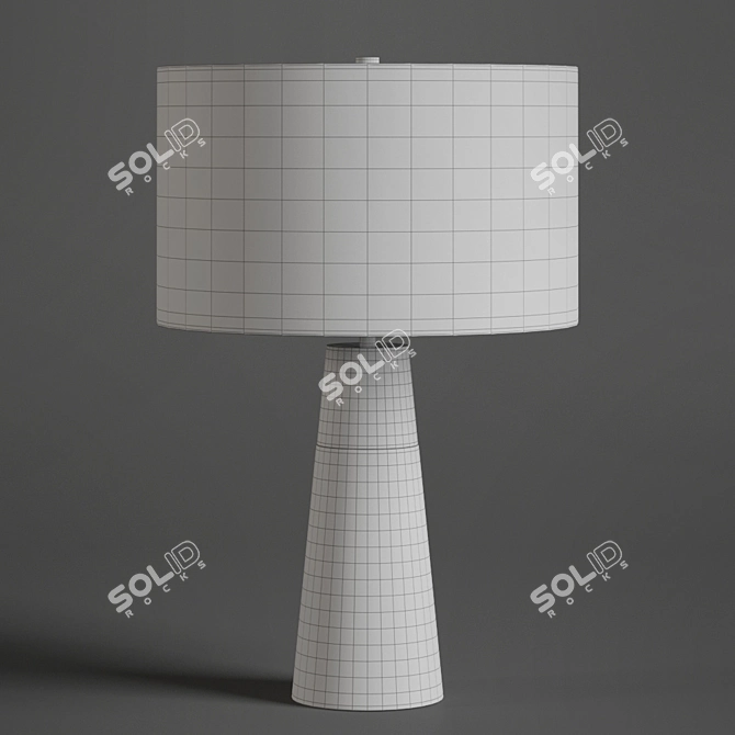 Elegant Munari Table Lamp 3D model image 2