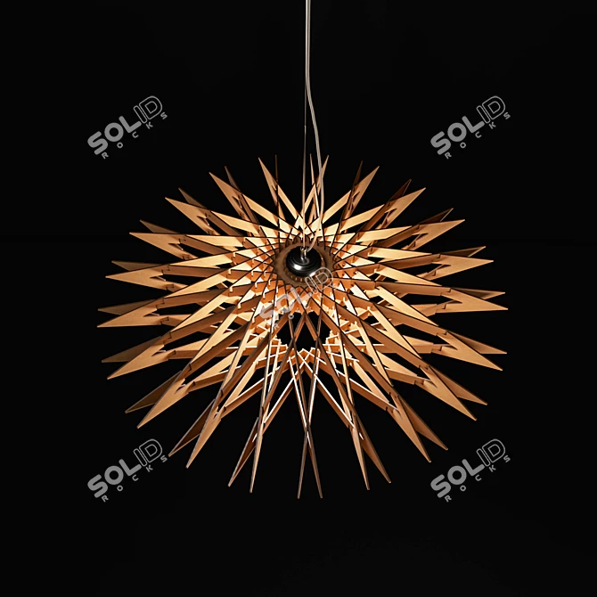 Impuls Star Suspension Lamp 3D model image 1