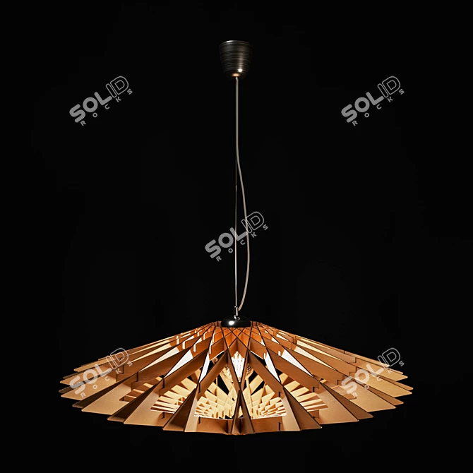 Impuls Star Suspension Lamp 3D model image 2