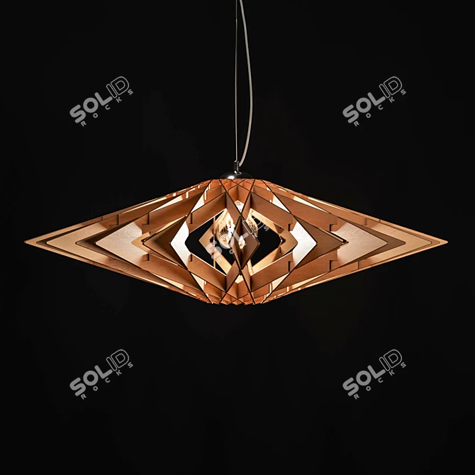 Impuls Star Suspension Lamp 3D model image 3