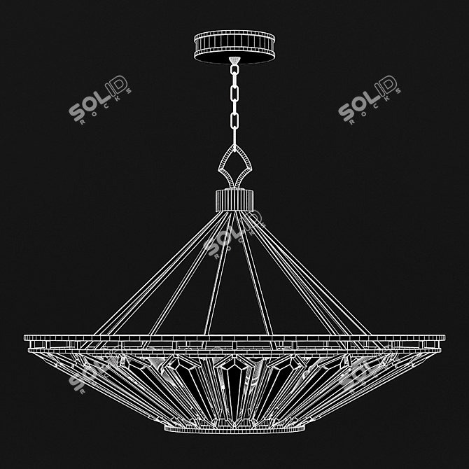 Elegant Westminster Table Lamp 3D model image 2