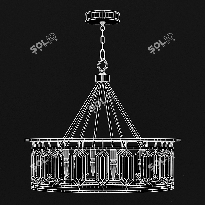 Elegant Fine Art Lamps: Westminster Beauty 3D model image 2