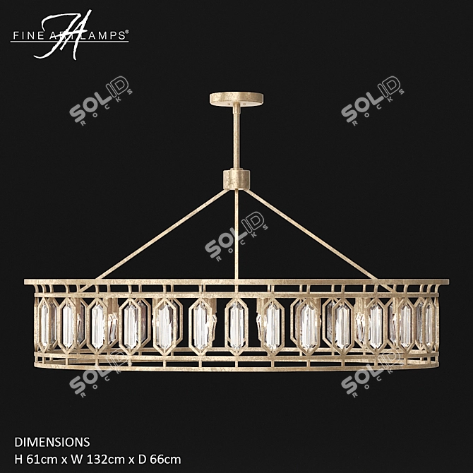 Elegance Illuminated: Fine Art Westminster 3D model image 1