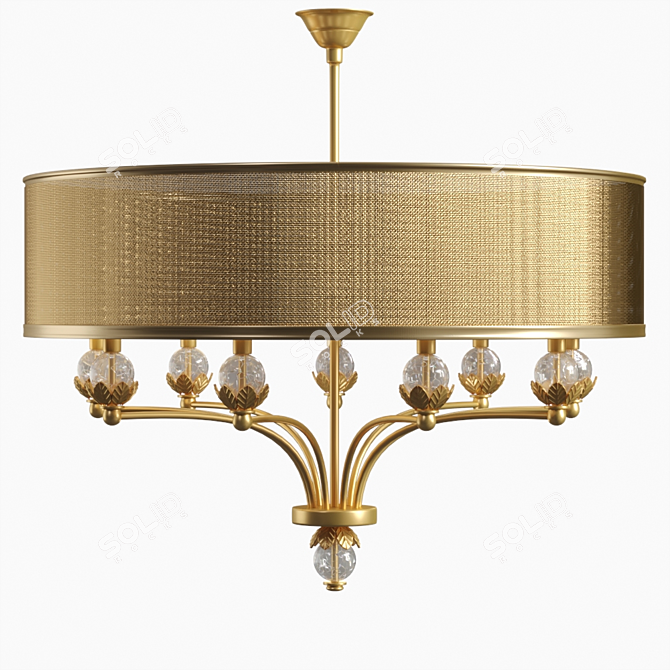 Stylish Chandelier Simone Granchi 3D model image 1