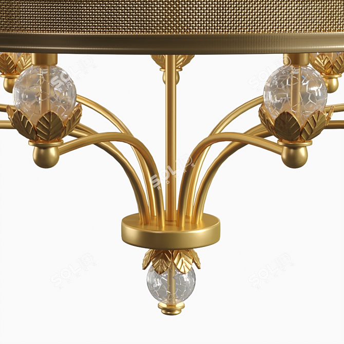 Stylish Chandelier Simone Granchi 3D model image 2