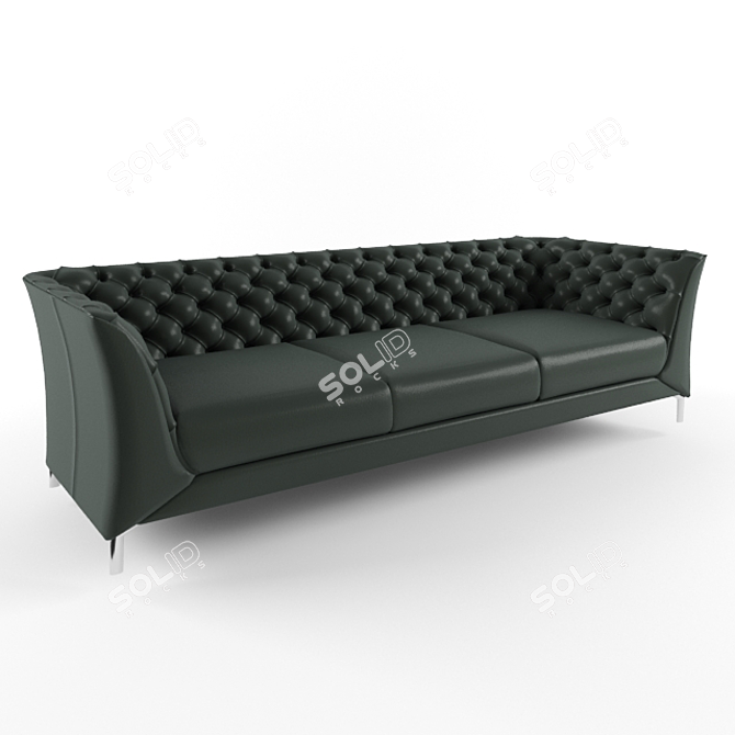 Natuzzi La Scala Sofa 3D model image 1