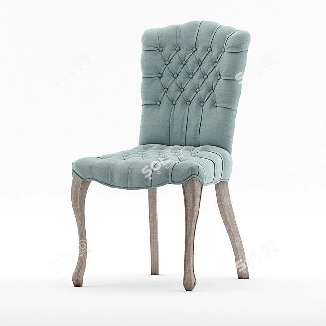 Leah Chair: Sleek and Comfortable 3D model image 1