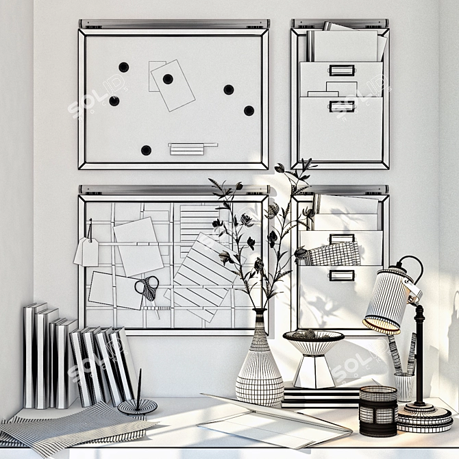 Desktop Decor 3D model image 2