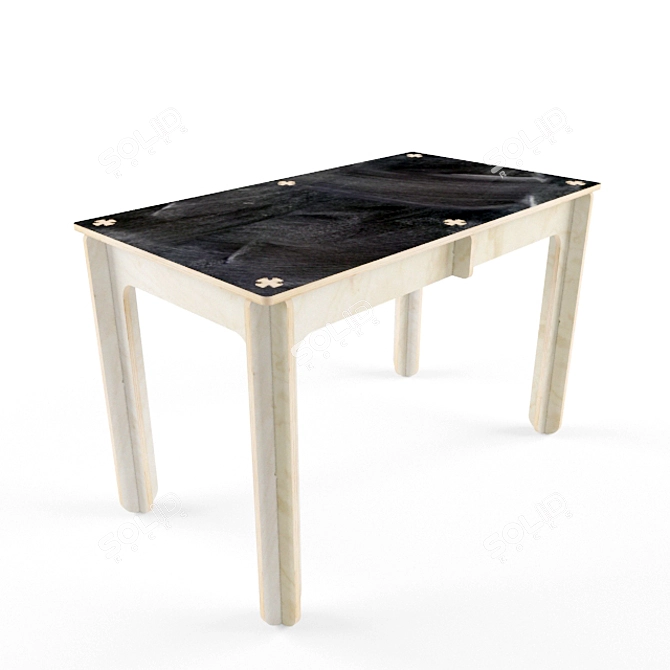 Title: Tulio Kids Table by Muna 3D model image 1