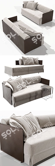  Flexform EDEN: Sleek Corona Collection 3D model image 2