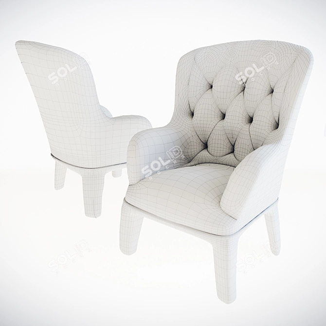 Lavender Luxe: D 3D model image 3