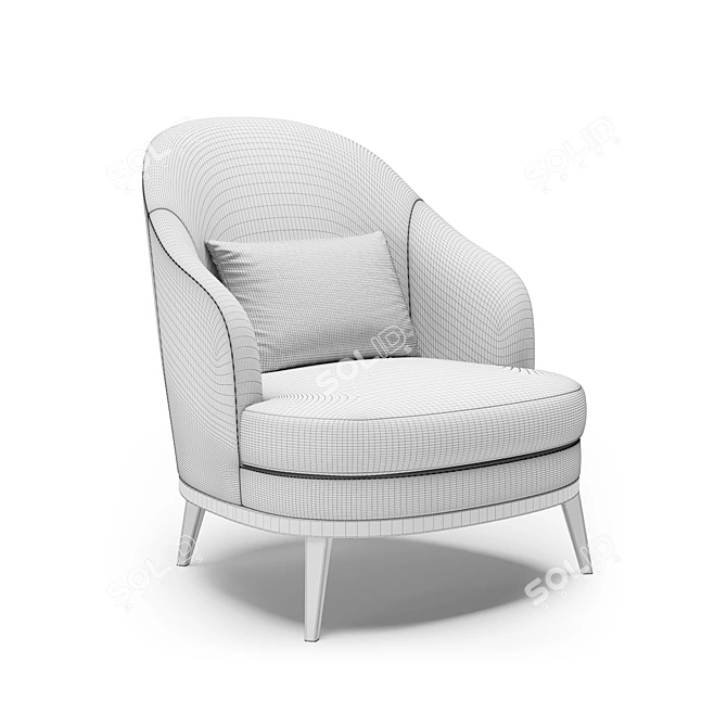 Oscar Modern Furniture Sofa 3D model image 3