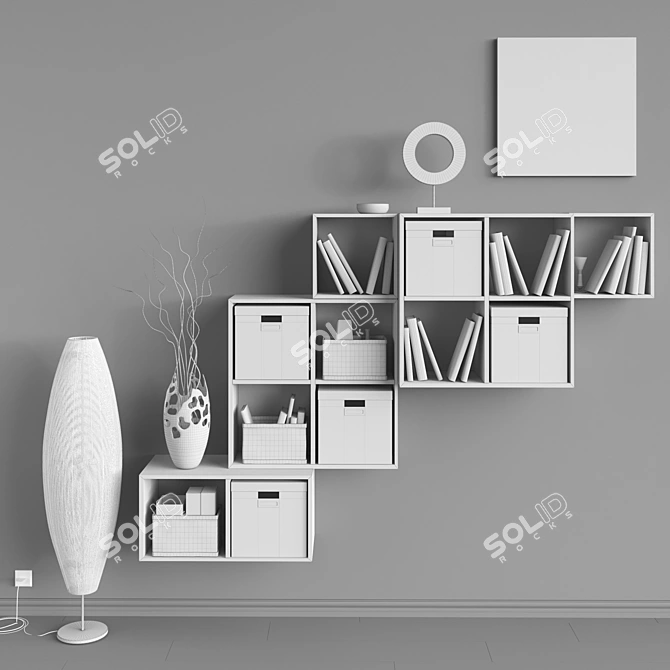 Modular IKEA Furniture Set 3D model image 3