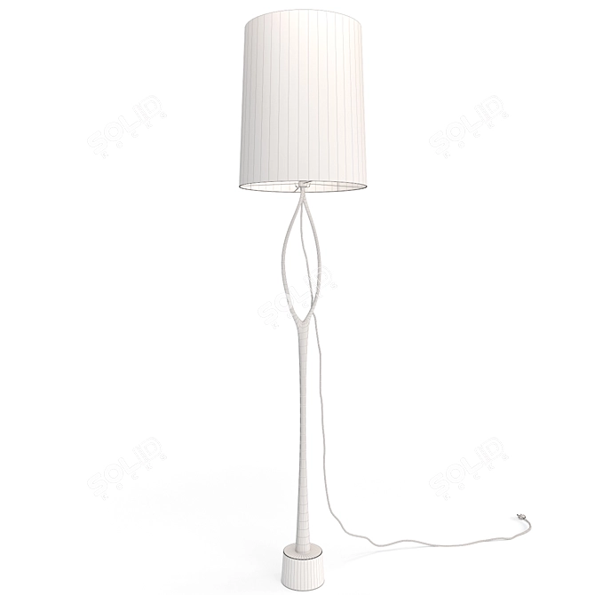 Modern Dash Floor Lamp 3D model image 3
