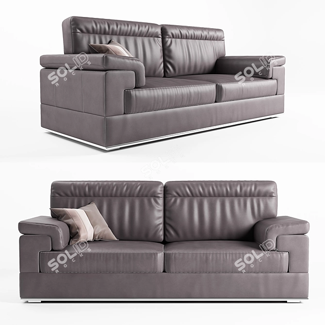 BUBLE Luxury Modern Sofa 3D model image 1